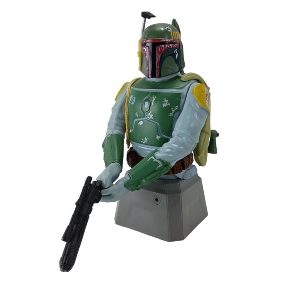 Spin Master Star Wars Boba Fett Bust Interactive Room Guard Lights & Sounds - Picture 1 of 7